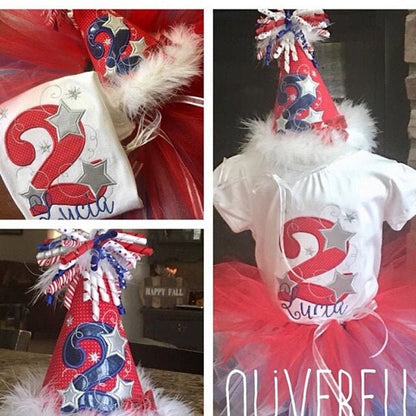 Twinkle Sparkling Swirl Star Birthday Numbers