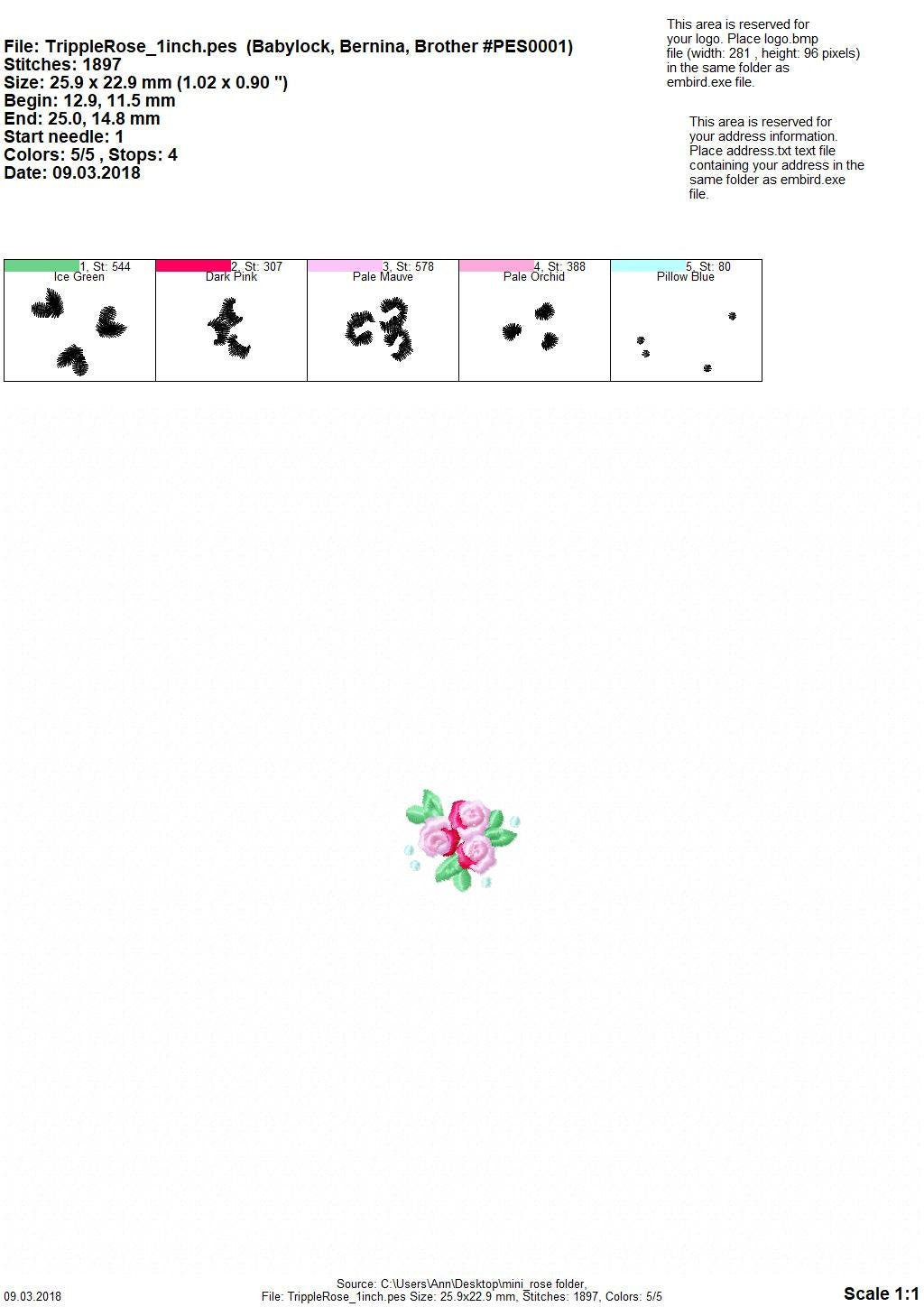 Accent Mini Rose Set