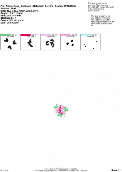 Accent Mini Rose Set