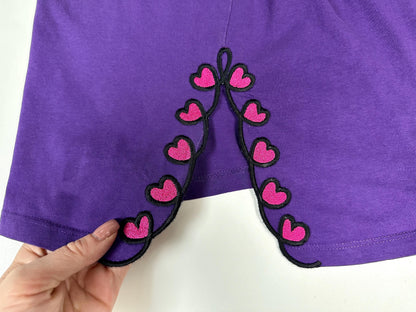 Heart Curl Split Side Seam