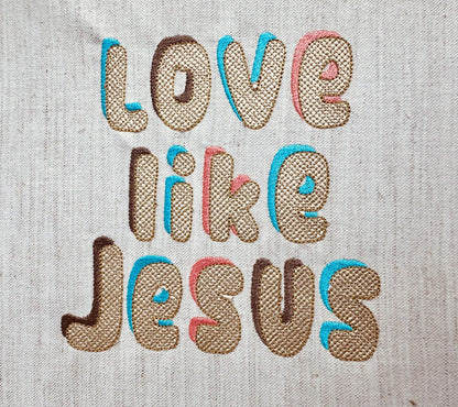 Glitter HTV Bubble Shadow Font