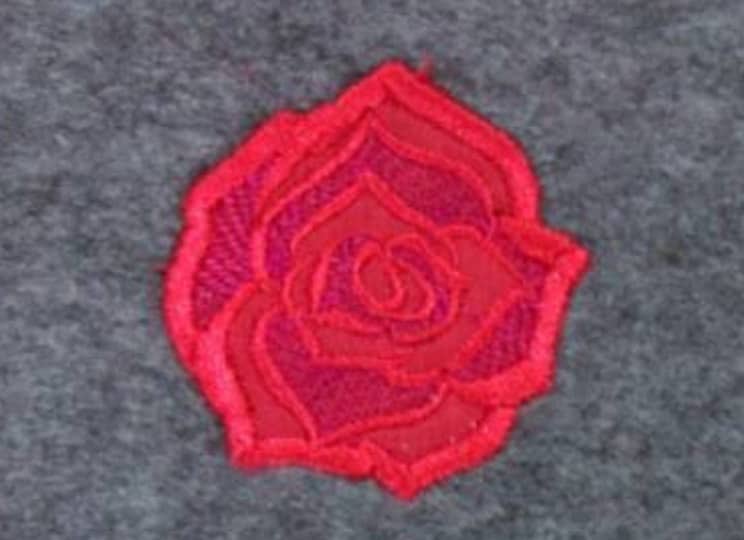 Mini Rose Applique