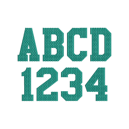 Waffle Varsity Collegiate Block Font