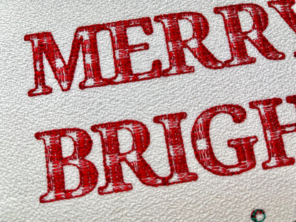 Mini Buffalo Plaid Patterned Font