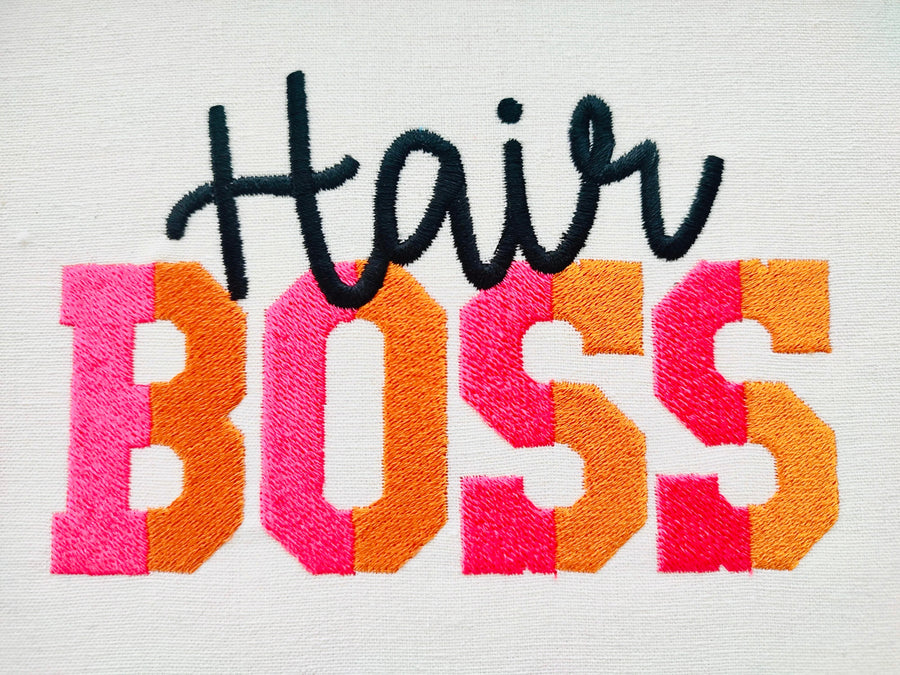 Varsity Fill Stitch Split Font