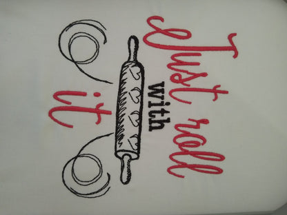 Kitchen Towel Quote Set of 6