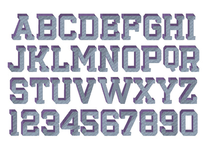 Varsity Collegiate Block Shadow Font