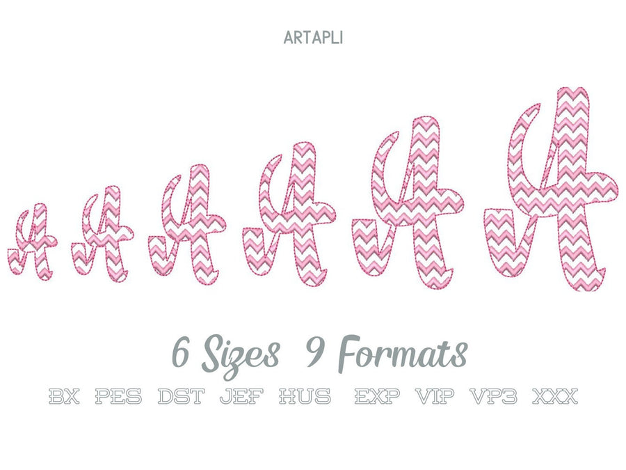 Chevron ZigZag 2-Color Font