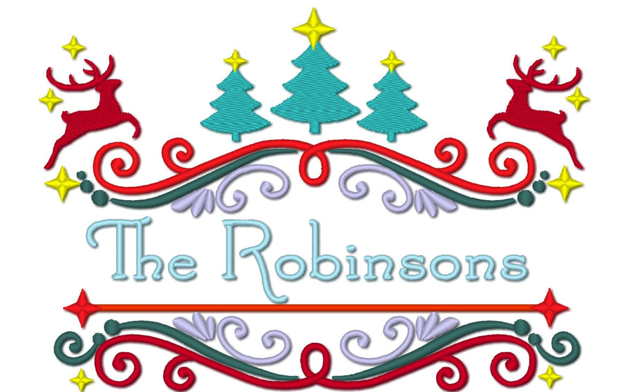 Burlap Christmas Banner Garden Flag with Swirls