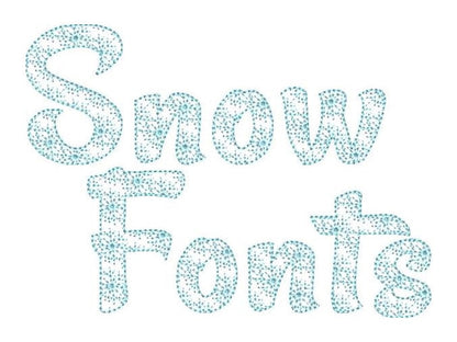 Winter Holidays Snowflake Font