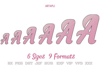 Iridescent 2-Color Gradient Ombre Font