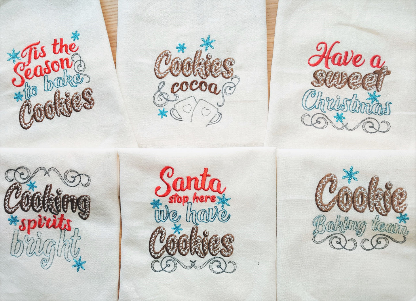 Merry Christmas Baking Cookie Kitchen Set