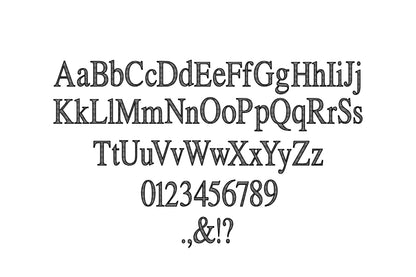 Striped Lined Roman Style Font