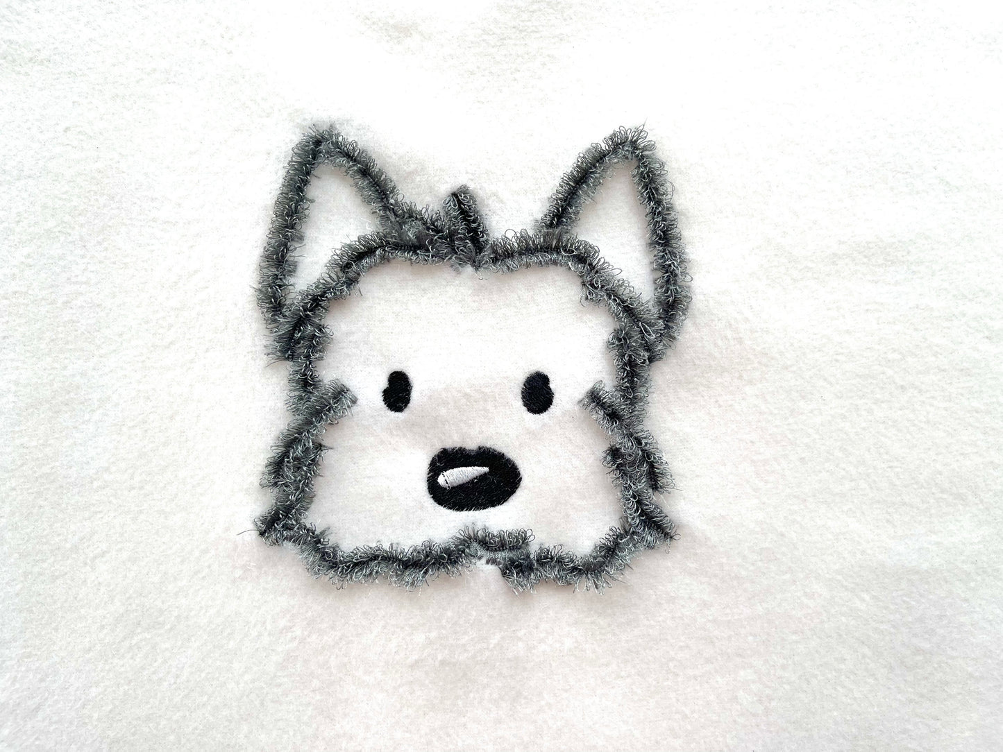 Fringed Dog Puppy Yorkie