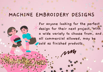 Primitive Quick light stitch Chain heart mini rainbow machine