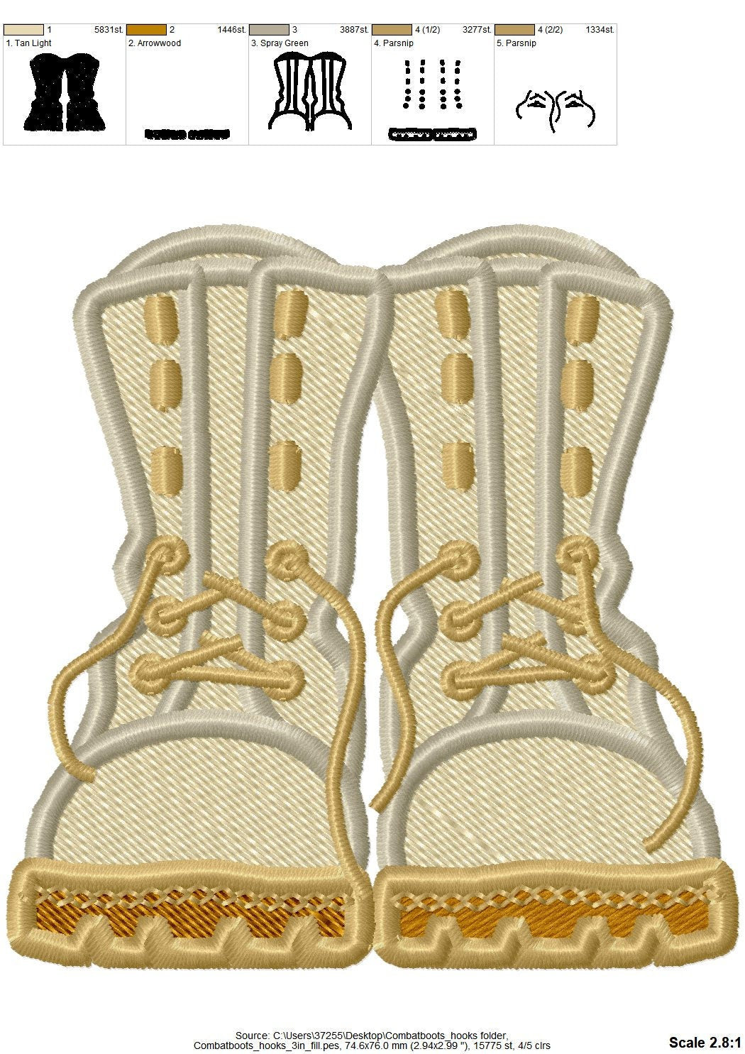 Military Combat Boots