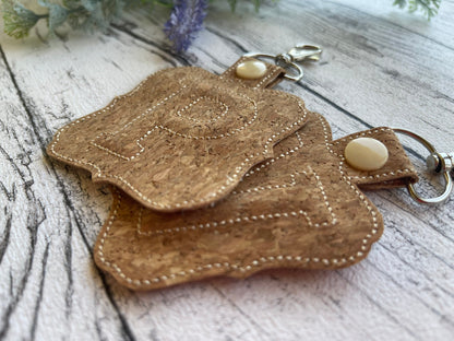 Puffy Puff Foam Square Classic Keychain Monogram ITH