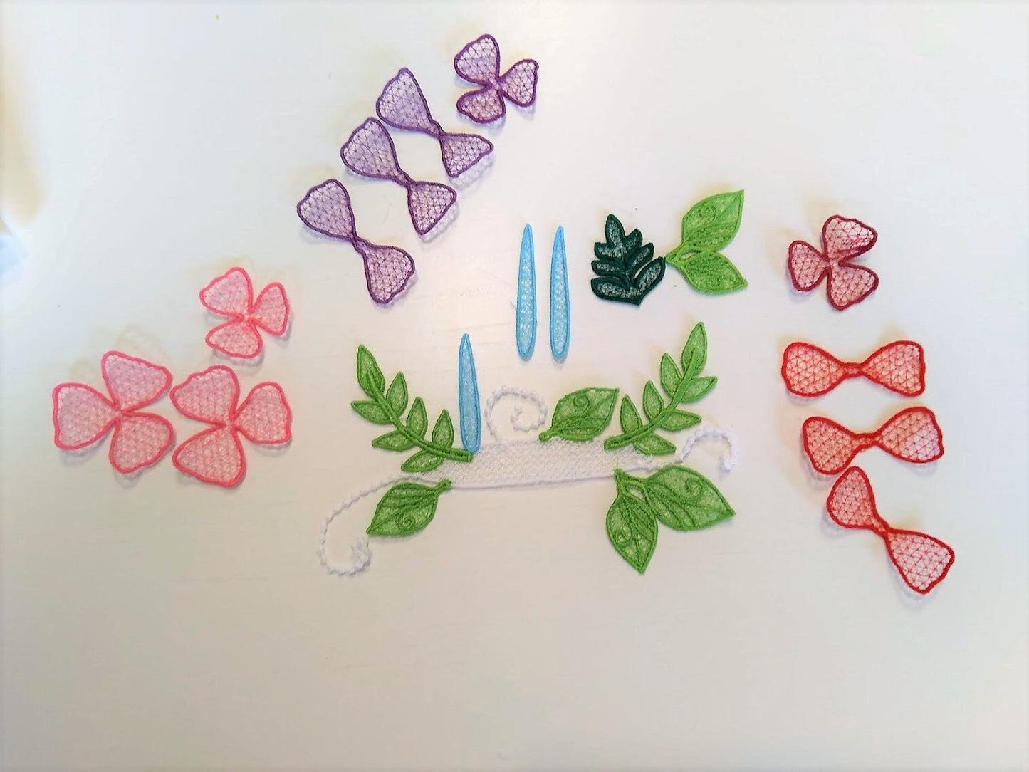 Unicorn Head with Floral Crown FSL