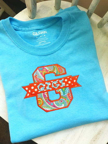 Collegiate Varsity Split Font with Banner