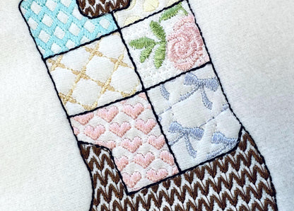 Patchwork Patterned Cowboy Boots