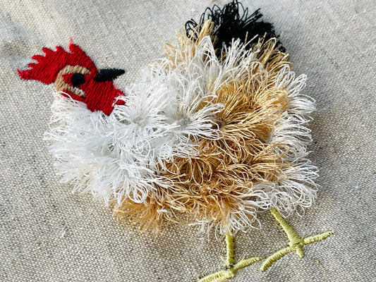 Fringed Chicken Rooster