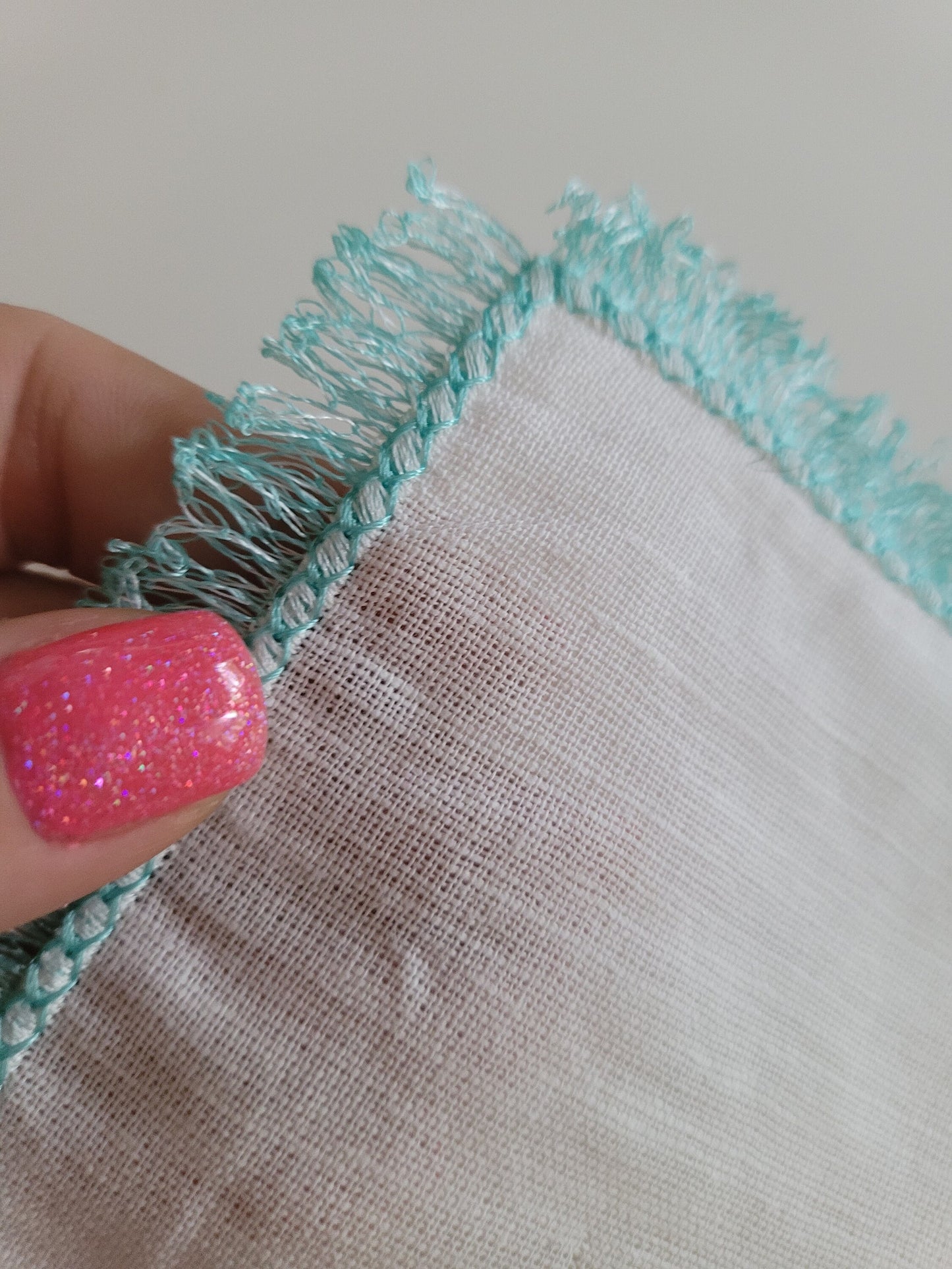 Fringed Edge Napkin Doily Coaster