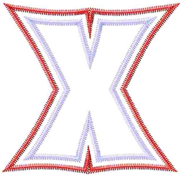 2 Layers Sororities Fancy Greek Font