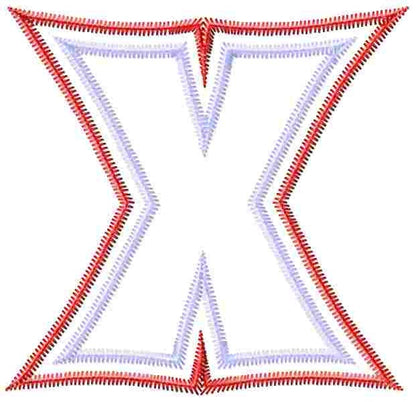 2 Layers Sororities Fancy Greek Font