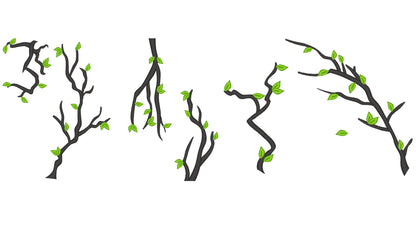 Cherry Branch and Flower FSL