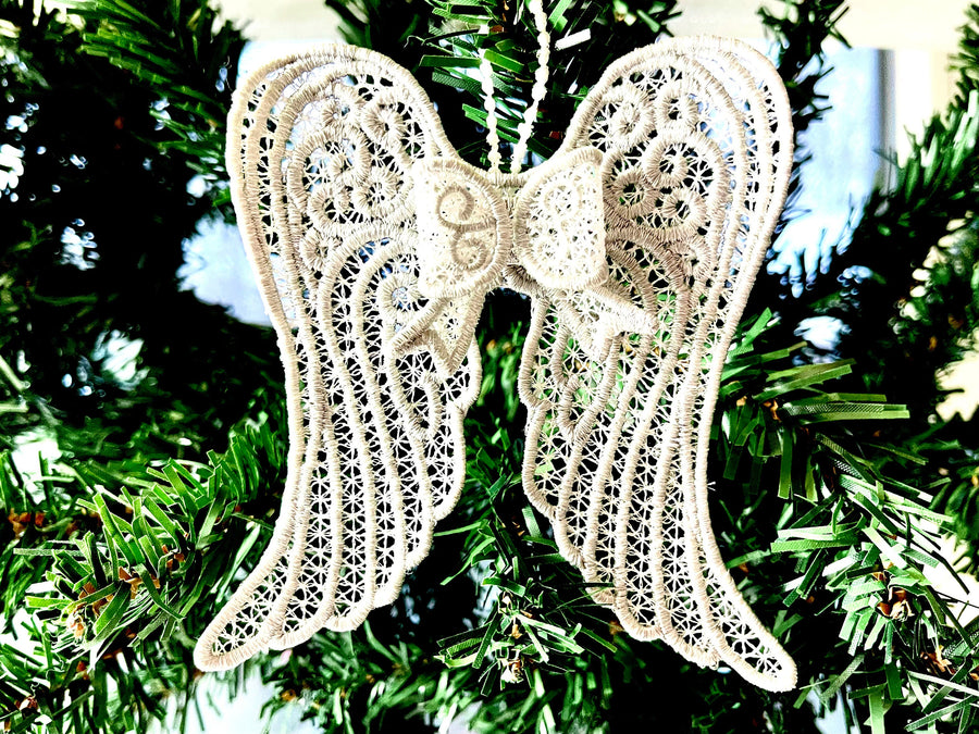 Angel Wings and Bow Hanger FSL