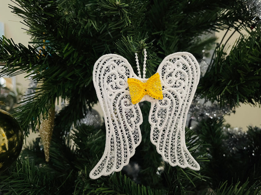 Angel Wings and Bow Hanger FSL
