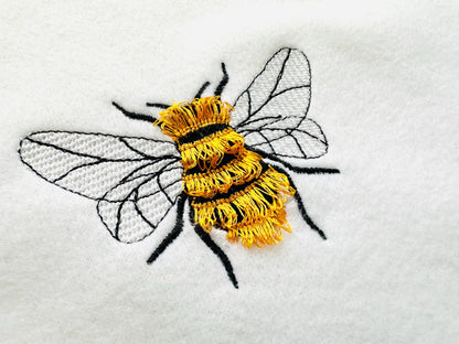 Cute Fringed Bee Honeybee