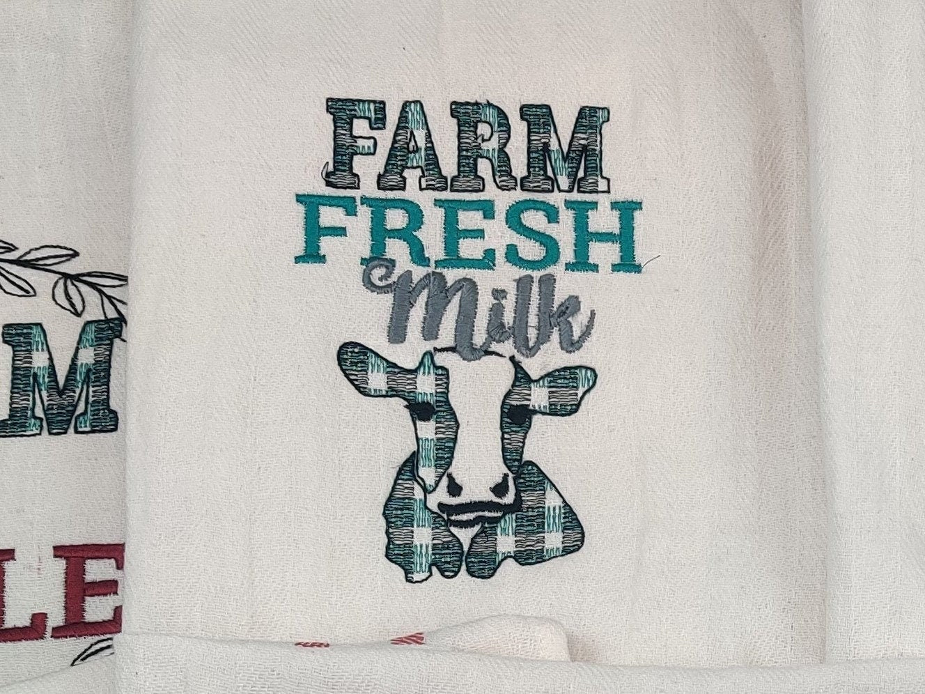 Farm Fresh Milk Saying
