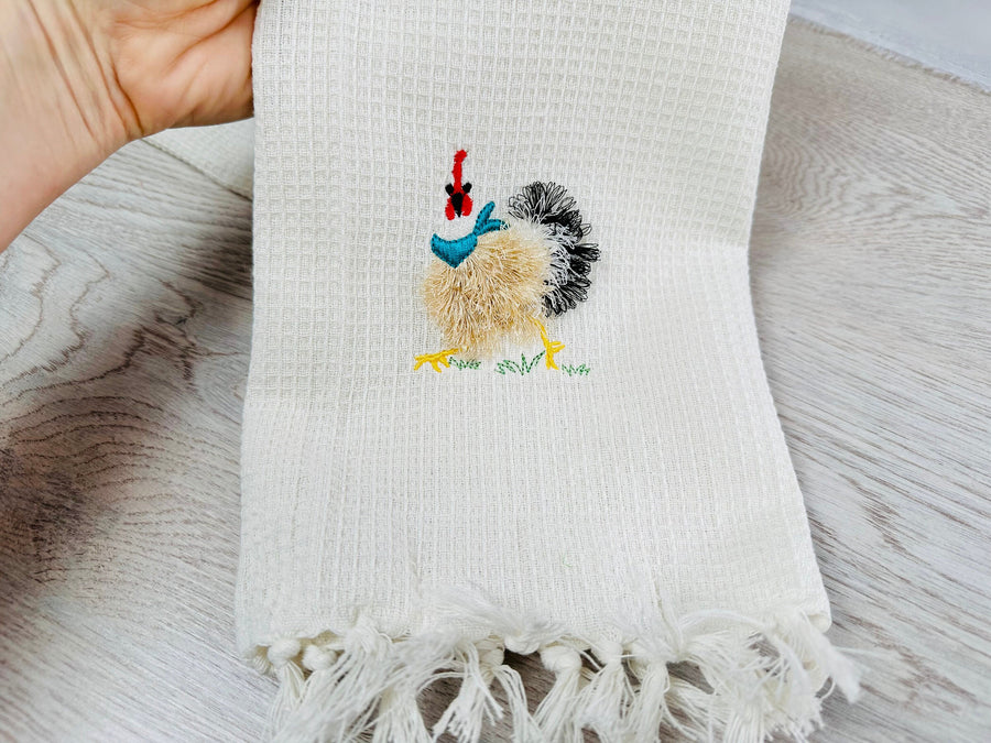 Fringed Chicken with Bandanna