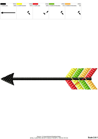 Arrows and Single Arrow Set