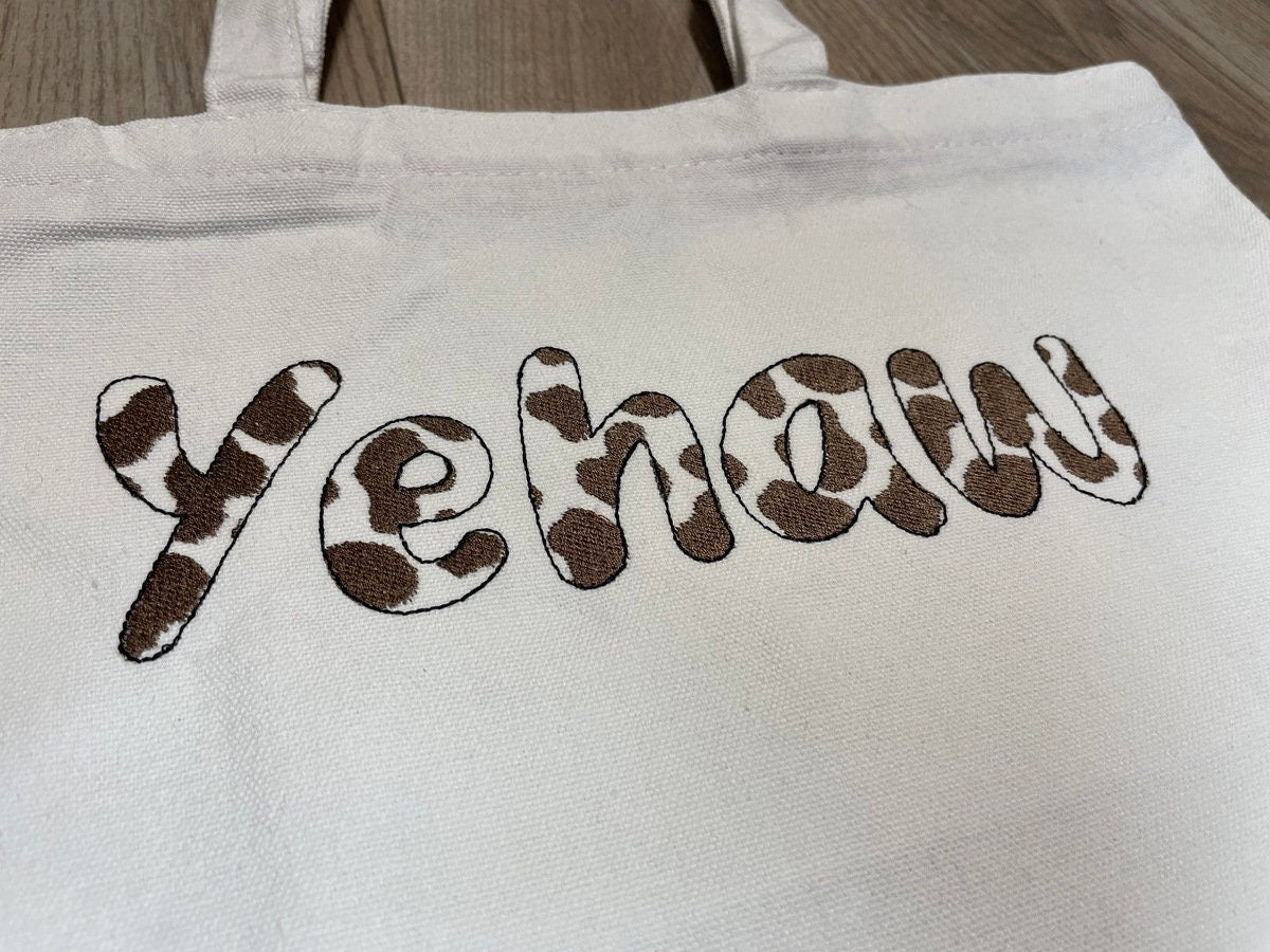 Cow Spots Patterned Font