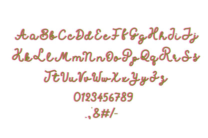 Handwritten Script Sahdow Font Dreamer