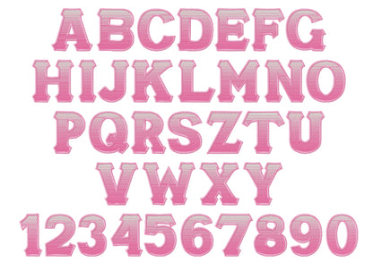 Iridescent Gradient Ombre Font