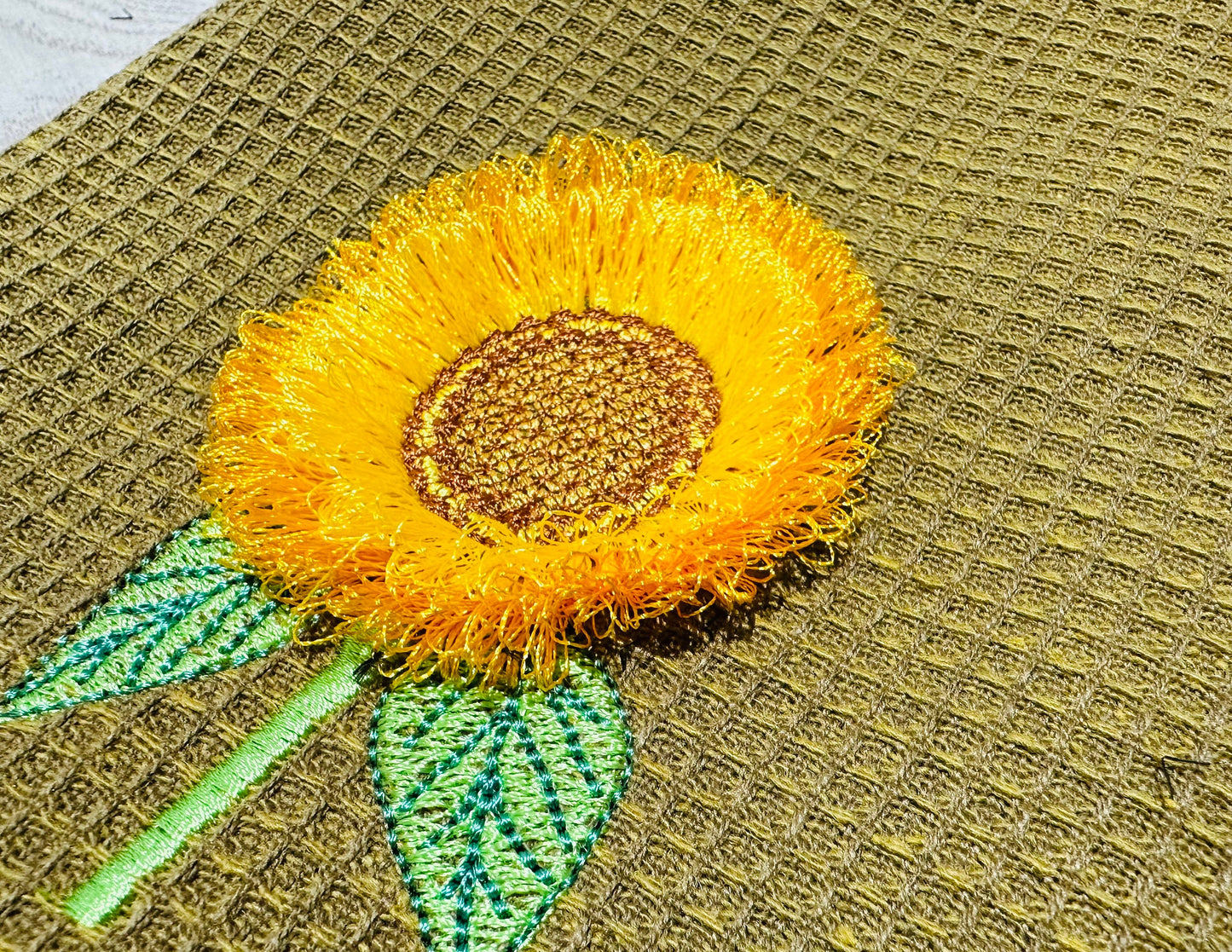 Big Fringed Sunflower Flower