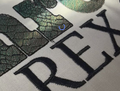 T-Rex Jurassic World Iridescent Font