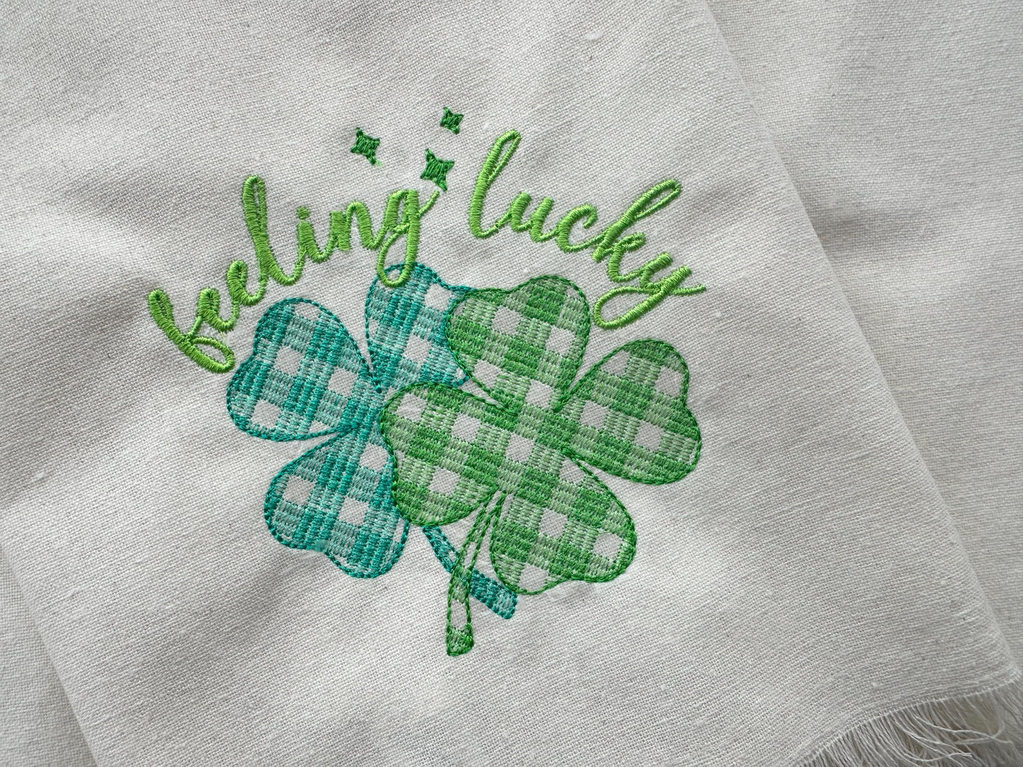 Feeling Lucky Saying Shamrock