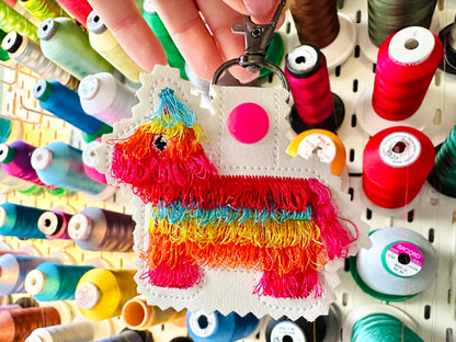 Fringed Pinata Keychain ITH