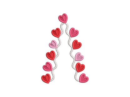 Heart Scalloped Split Side Seam