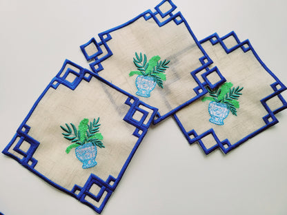 Classic Chinoiseries Napkin Coaster ITH