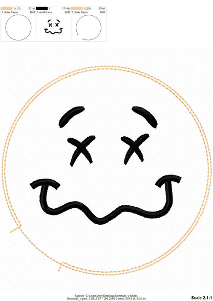 Snowball Set of 6 ITH