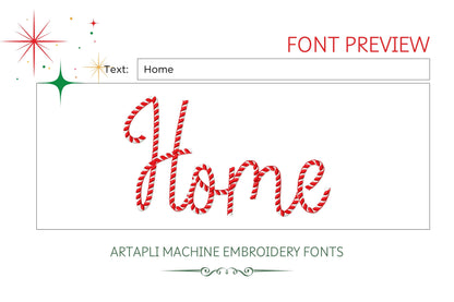 Candy Cane Twist Font