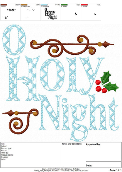 Merry Christmas Towel Quote Set of 6