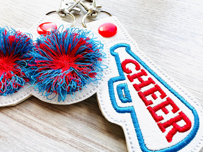Cheerleader Sports Keychain Set