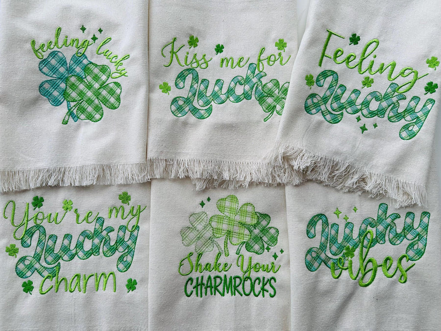 Shamrock Clover Set of 6