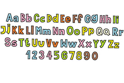 Satin Stitch Outline Applique Font Maya